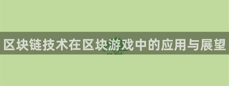 pp电子娱乐测速官网：区块链技术在区块游戏中的应用与展望